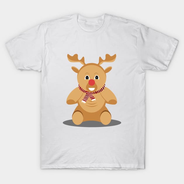 Cartoon Cute Deer T-Shirt by SNstore